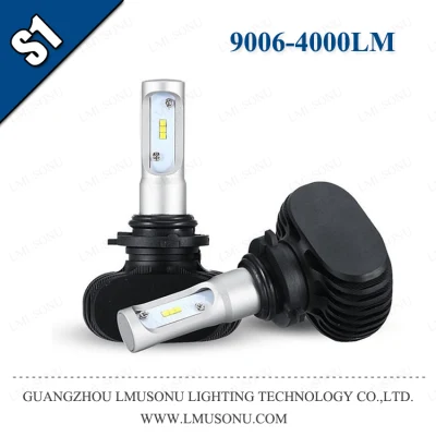 Lmusonu S1 9006 LED faro automobilistico High Low Head Light 35W 4000lm Lampadine per fari LED per auto